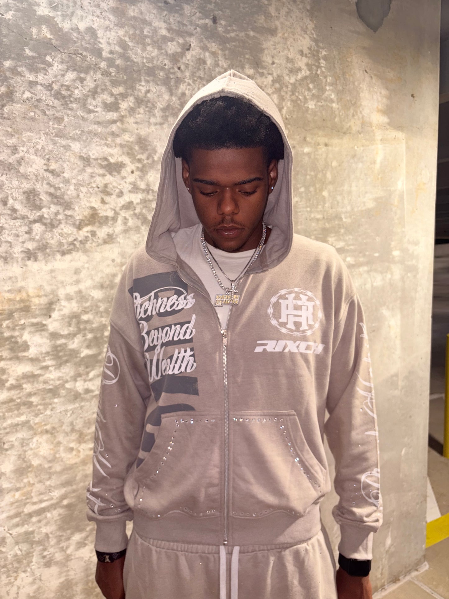 "RICHNESS BEYOND WEALTH" JACKET