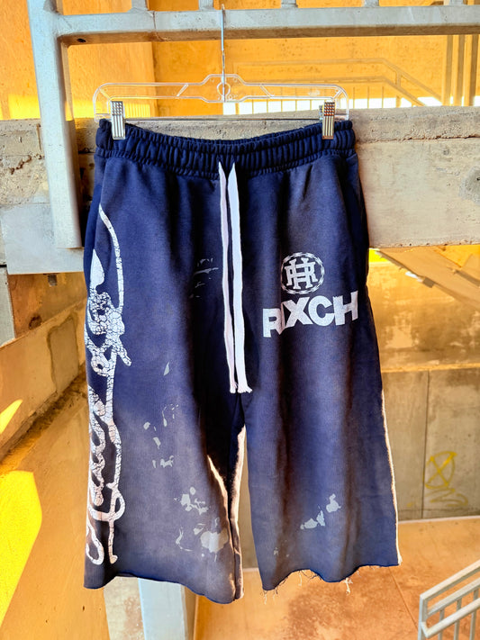 NAVY BLUE 3/4 SHORTS