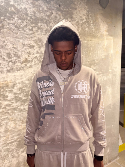 "RICHNESS BEYOND WEALTH" JACKET