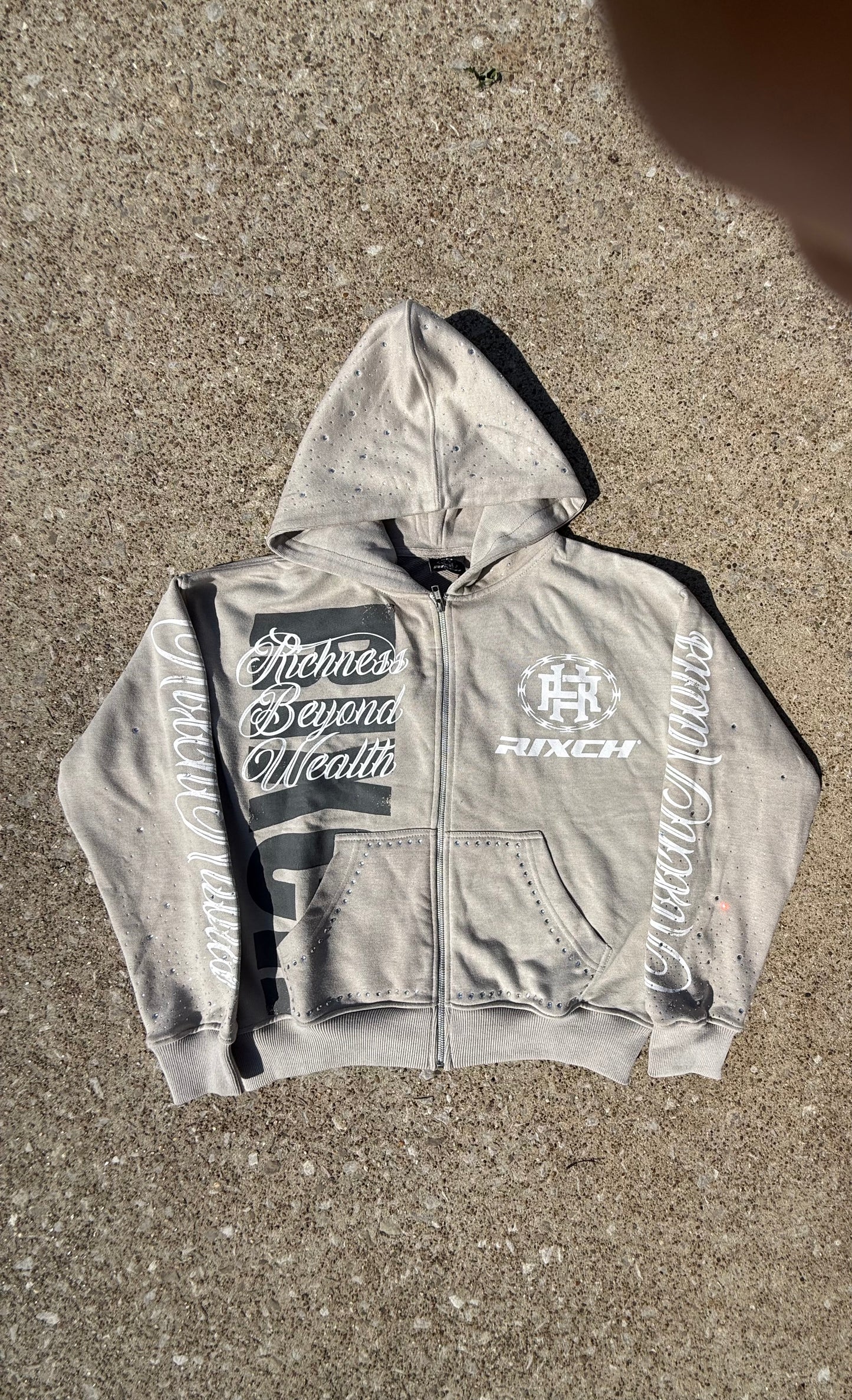 "RICHNESS BEYOND WEALTH" JACKET