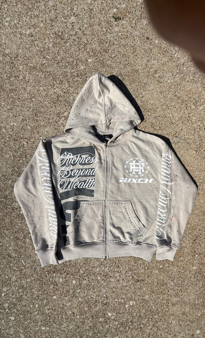 "RICHNESS BEYOND WEALTH" JACKET