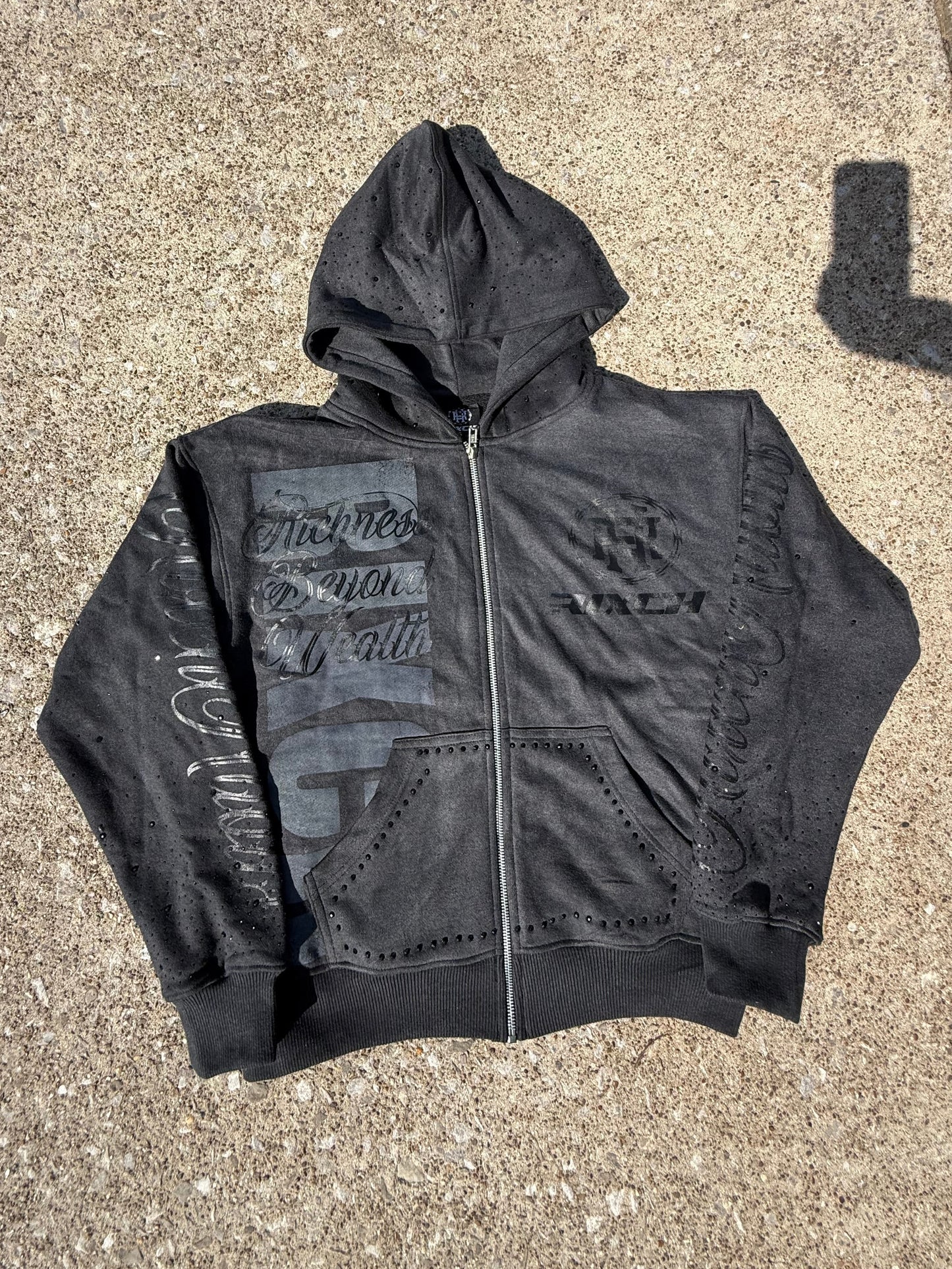 "RICHNESS BEYOND WEALTH" JACKET